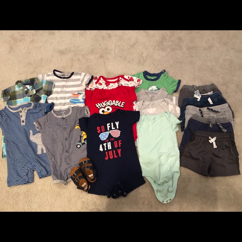 Set of boys summer clothes 9 months